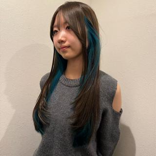 ロング ハッシュカット🎀 MIYU💖のヘアスタイル