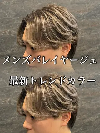 カラー パーマ メンズ 札幌メンズ指名 No. 1/光👑のヘアスタイル