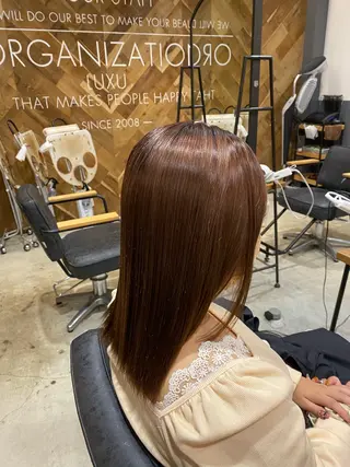 ミディアム lolonois 宮城茉歩呂のヘアスタイル