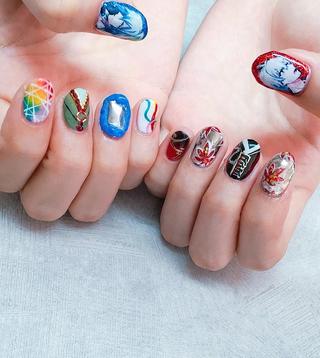 ネイル 推しネイル | 　aycnailのネイルデザイン
