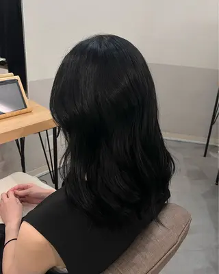 ミディアム カラー sayuri /大阪・心斎橋美容師のヘアスタイル