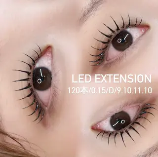 マツエク・マツパ Eye Riche chikaのマツエク・マツパデザイン