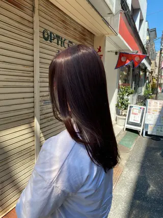 セミロング MORISHITA HARUKAのヘアスタイル