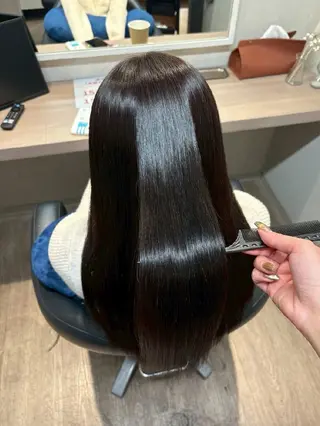 ロング ANDIAMO 栄 栞名のヘアスタイル