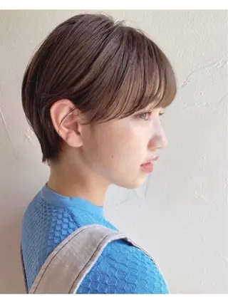 ショート やました もえかのヘアスタイル
