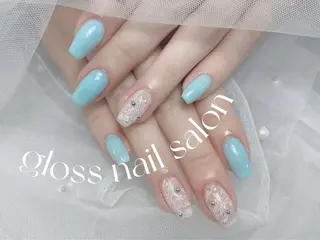 ネイル miho🍎 Gloss nailのネイルデザイン