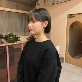 ショート カラー 髪質改善カラー/ボブ 🌻Mutsumiのヘアスタイル