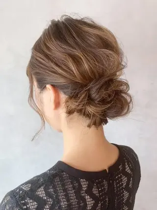 ヘアアレンジ 髪質改善ヘアエステ AND ONEのヘアスタイル