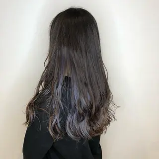 セミロング カラー 髪質改善美容師 中村 一のヘアスタイル