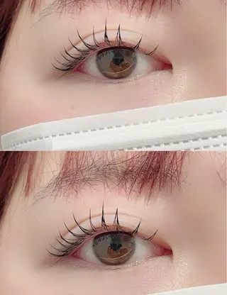マツエク・マツパ EYELA万代店 間のマツエク・マツパデザイン