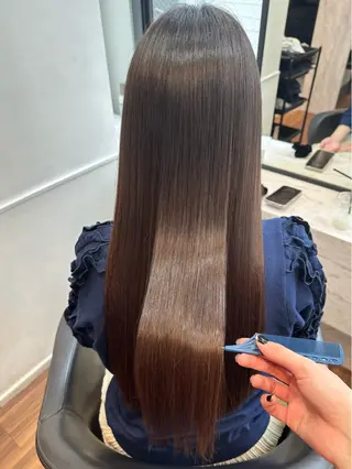 ロング MOE /Zina横浜2ndのヘアスタイル