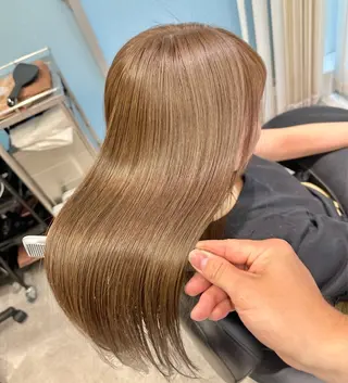 セミロング カラー パーマ ヘアアレンジ メンズ キッズ 🪽美髪の神🪽 💎RYUSEI💎のヘアスタイル