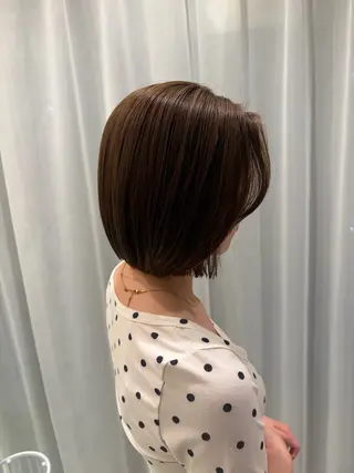 ショート オオカメ ユヅキのヘアスタイル