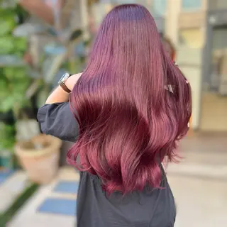 ロング カラー ブリーチなしカラー kana🐱のヘアスタイル
