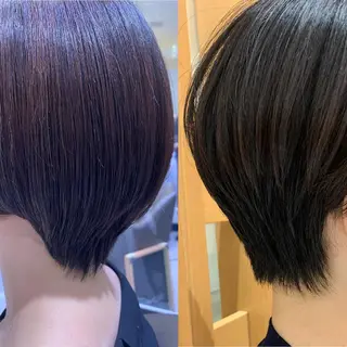 ショート ARMONY秋山輝也 コテ巻き風パーマ特化のヘアスタイル
