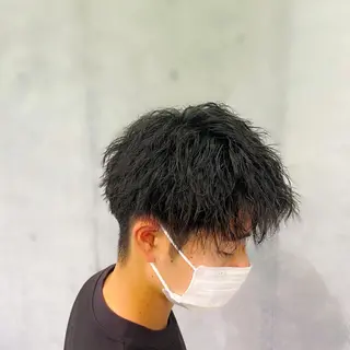 パーマ メンズ 優真/難波で 1番パーマが上手いのヘアスタイル