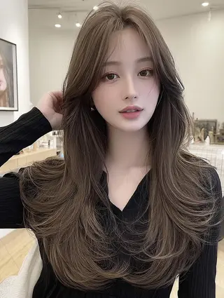 セミロング FOCUS JAPAN4のヘアスタイル
