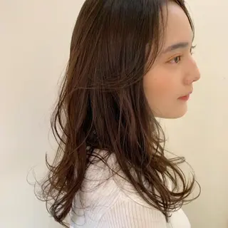 セミロング カラー HARUKA ⭐️モデル募集中⭐️のヘアスタイル