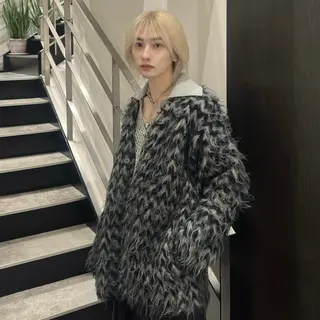 ミディアム カラー メンズ 原宿↔︎浦和 美容師 折笠 亮のヘアスタイル