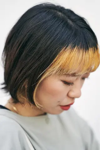 ショート 栗栖 颯のヘアスタイル