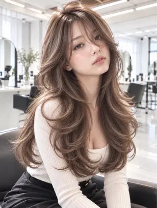ロング ✨毛髪診断で絶対綺麗 ✨美髪艶髪専門✨高浪のヘアスタイル