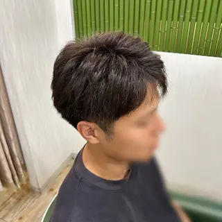 ショート メンズ 矢内 結菜のヘアスタイル