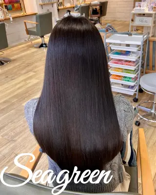 ロング 髪質改善 高橋 勇樹のヘアスタイル