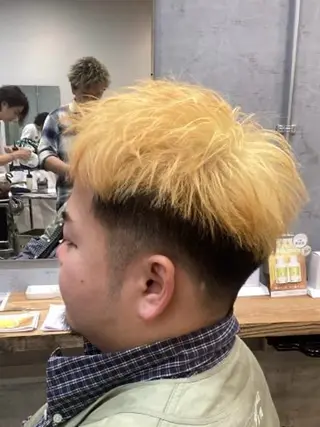 ショート カラー メンズ 倉持誠也 ショートスタイル特化のヘアスタイル