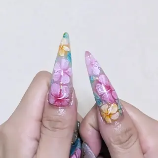 ネイル Lily nail 船橋 yuki🍒のネイルデザイン
