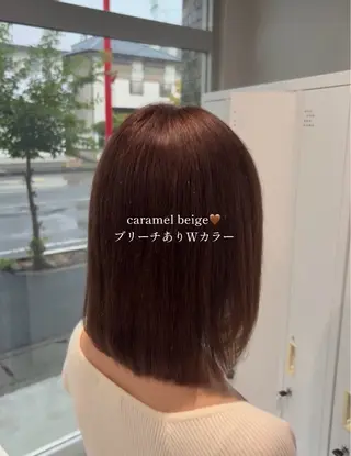 ショート 透明感カラー/ ボブ/miyuu🥣のヘアスタイル