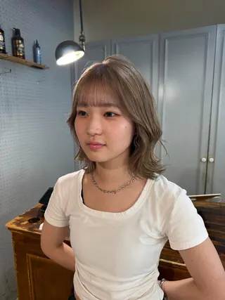 ミディアム カラー 🤩噂のMr.髪ポジ ティブ®️yu🤩のヘアスタイル