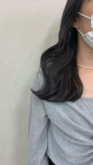 ロング カラー もりたみかこ 美容師お休み中のヘアスタイル