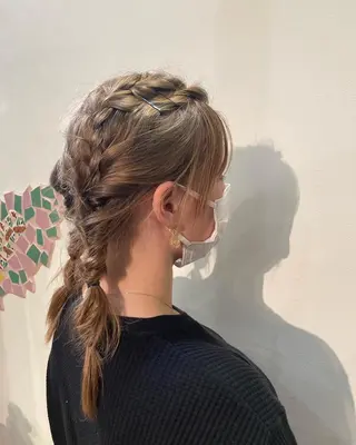 ヘアアレンジ 成沢 モニカのヘアスタイル