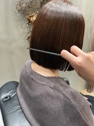 ミディアム カラー 表参道/個室シェア サロン/中山優介のヘアスタイル