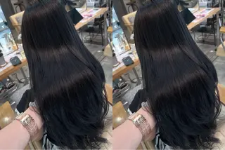 セミロング カラー 小顔矯正/レイヤー 透明感カラー✨生真のヘアスタイル