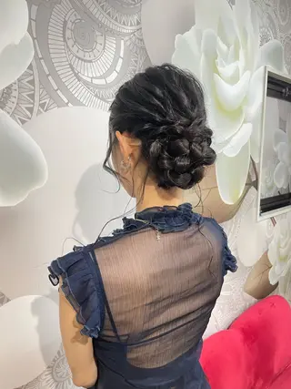 ヘアアレンジ 垢抜けヘアメイ ク💗tokidaのヘアスタイル
