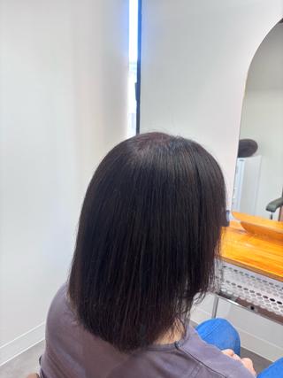 ミディアム ✂️ アンリのヘアスタイル