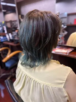 ショート カラー ヘアアレンジ Luzir⭐︎ GEN⭐︎のヘアスタイル