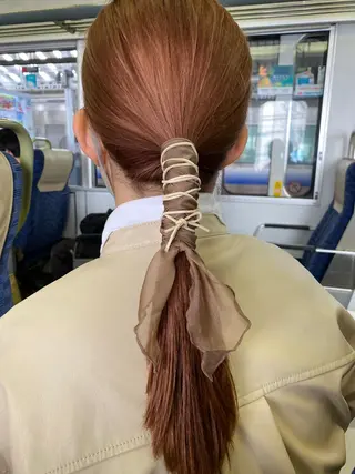 ヘアアレンジ 韓国好き🇰🇷 美容師MIKUのヘアスタイル