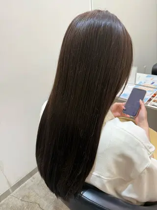 ロング 成田 悠莞のヘアスタイル