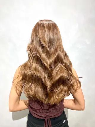 ロング カラー 松戸レイヤーカット 塚原悠斗のヘアスタイル