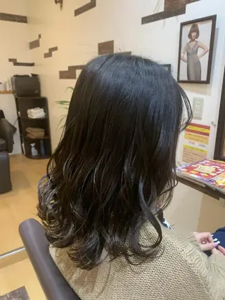 ロング カラー サトウ シューイチのヘアスタイル