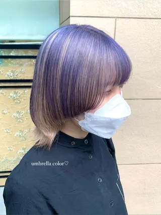 カラー 海外girl🤎 透明感ベージュmaoのヘアスタイル