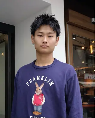 メンズ お洒落カジュアル🍃 まなとのヘアスタイル