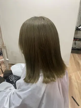 ミディアム ら んのヘアスタイル
