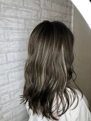 ミディアム カラー 美髪・艶髪特化美容師 RYOJIのヘアスタイル