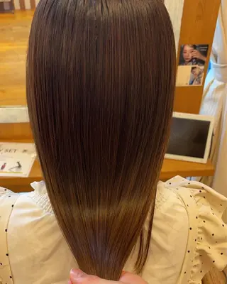 ロング カラー ヘアアレンジ 大人ボブと似合 わせカラー/馬場 翼のヘアスタイル
