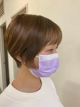 ショート クドウ タイキのヘアスタイル