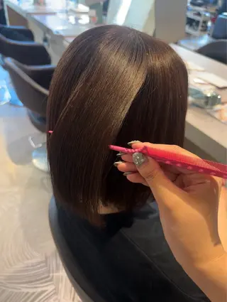 ショート 透明感ｶﾗｰ🫧 Rico💗空き🈶のヘアスタイル