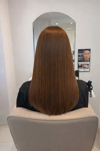 ロング カラー 髪質改善 川島　広大のヘアスタイル